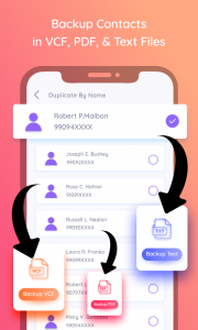 اسکرین شات 3 برنامه Deleted Contact Recovery