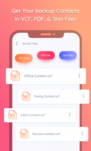 اسکرین شات 4 برنامه Deleted Contact Recovery