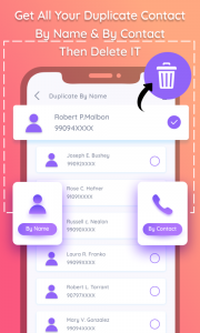 اسکرین شات 1 برنامه Deleted Contact Recovery