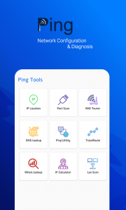 اسکرین شات 1 برنامه Ping Tools: Network & Wifi