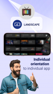 اسکرین شات 5 برنامه Easy Screen Rotation Manager