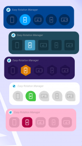 اسکرین شات 4 برنامه Easy Screen Rotation Manager