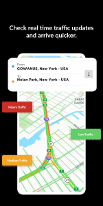 اسکرین شات برنامه GPS Maps, Navigation & Traffic 6