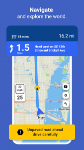 اسکرین شات برنامه GPS Maps, Navigation & Traffic 5