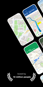 اسکرین شات برنامه GPS Maps, Navigation & Traffic 1