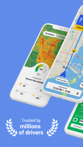 اسکرین شات برنامه GPS+ Maps, Navigation, Traffic 1