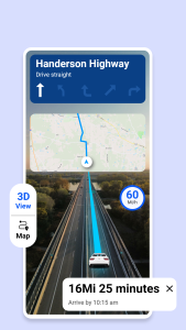 اسکرین شات 4 برنامه GPS Maps, Navigation & Traffic