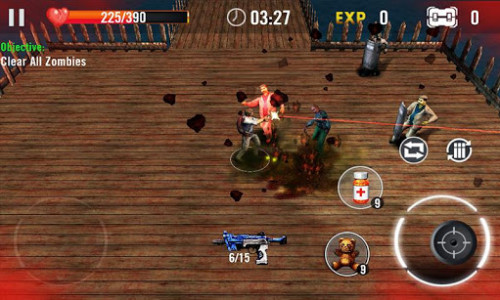 اسکرین شات بازی Zombie Overkill 3D 8