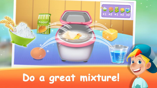 اسکرین شات 3 بازی Yummy  Hamburger Cooking Game