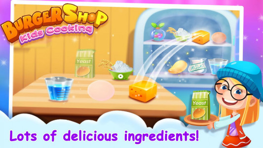 اسکرین شات 5 بازی Yummy  Hamburger Cooking Game