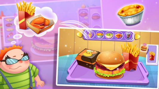اسکرین شات بازی Yummy  Hamburger Cooking Game 4