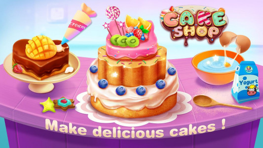 اسکرین شات 1 بازی Cake Shop: Bake Boutique