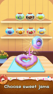 اسکرین شات 2 بازی Make Donut: Cooking Game