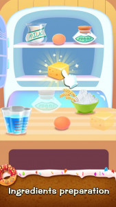 اسکرین شات 5 بازی Make Donut: Cooking Game