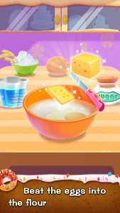 اسکرین شات بازی Make Donut: Cooking Game 1