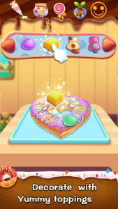 اسکرین شات 8 بازی Make Donut: Cooking Game