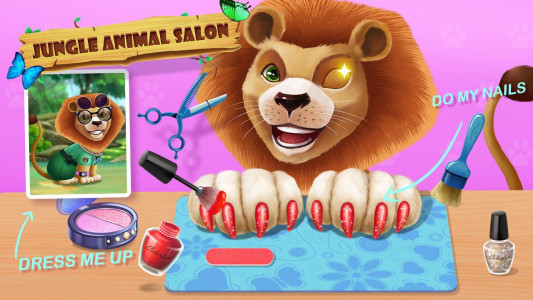 اسکرین شات 1 بازی Jungle Animal Makeup
