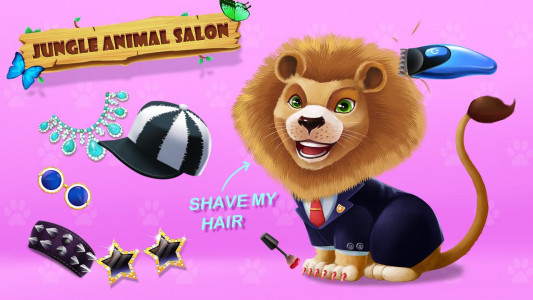 اسکرین شات 2 بازی Jungle Animal Makeup