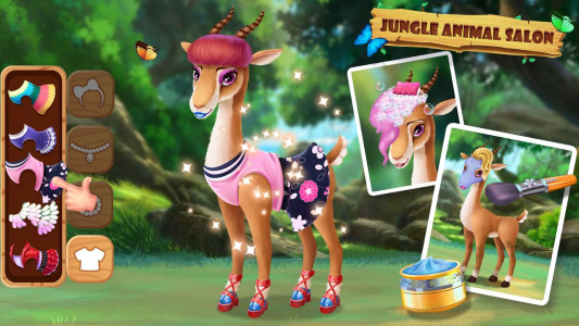 اسکرین شات 3 بازی Jungle Animal Makeup