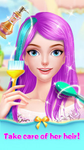اسکرین شات بازی Hair Salon - Princess Makeup 1