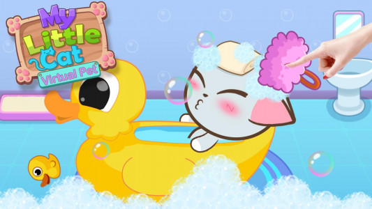 اسکرین شات 1 بازی My Little Cat - Virtual Pet