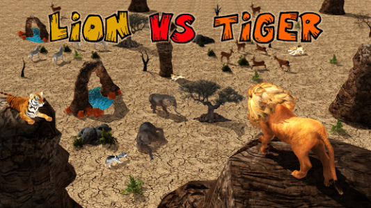 اسکرین شات برنامه Ultimate Lion Vs Tiger: Wild Jungle Adventure 6
