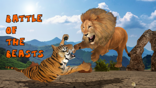 اسکرین شات برنامه Ultimate Lion Vs Tiger: Wild Jungle Adventure 5