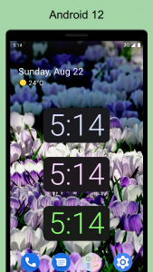 اسکرین شات 5 برنامه Digital Clock: Time & Goal