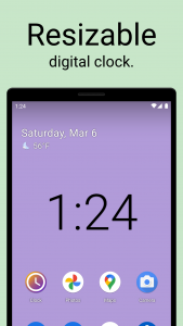 اسکرین شات 4 برنامه Digital Clock: Time & Goal