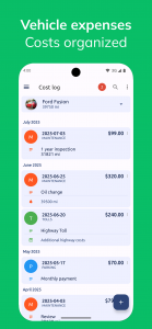 اسکرین شات 4 برنامه Fuelio: gas log & gas prices