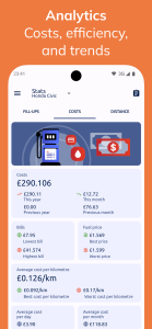 اسکرین شات 7 برنامه Fuelio: Fuel log & fuel prices