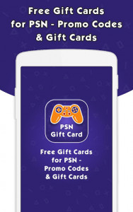 اسکرین شات برنامه Free Gift Cards For PSN - Promo Codes & Gift Cards 1