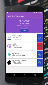 اسکرین شات برنامه WiFi Thief Detection 4