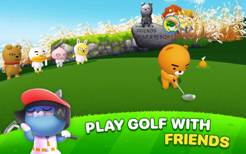 اسکرین شات بازی Friends Shot: Golf for All 1