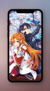 اسکرین شات برنامه SAO Anime Wallpaper HD 2K 4K 3