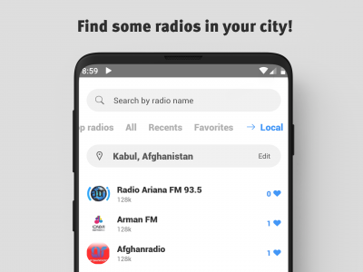 اسکرین شات 3 برنامه Radio Afghanistan Online