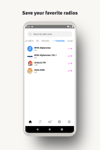 اسکرین شات 6 برنامه Radio Afghanistan Online