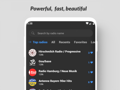اسکرین شات 1 برنامه Radio Germany Player