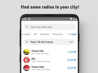 اسکرین شات 4 برنامه World Radio FM Online