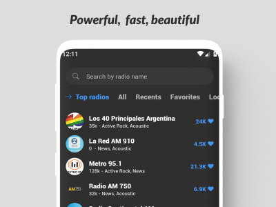 اسکرین شات 1 برنامه World Radio FM Online