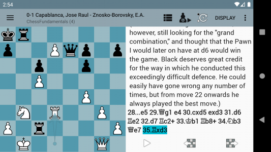 اسکرین شات 6 بازی Chess PGN Master