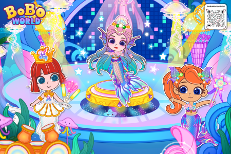 اسکرین شات 1 بازی BoBo World Mermaid Princess