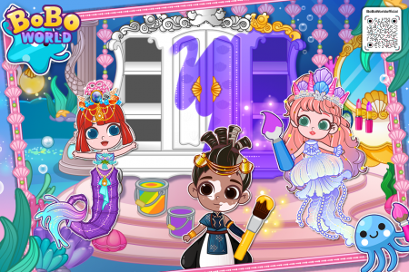اسکرین شات 4 بازی BoBo World Mermaid Princess