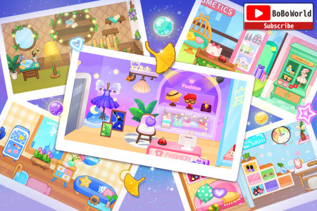 اسکرین شات بازی BoBo World Pincess Salon-kids 7