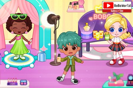 اسکرین شات بازی BoBo World Pincess Salon-kids 3