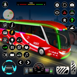 اسکرین شات بازی Bus Parking Game All Bus Games 1