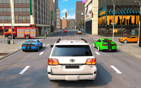 اسکرین شات برنامه Crazy Prado Parking Car Games 3