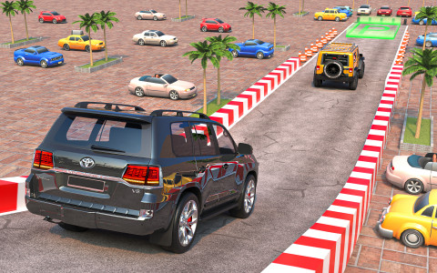 اسکرین شات برنامه Crazy Prado Parking Car Games 4