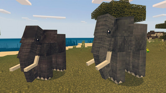 اسکرین شات 3 برنامه Animals Mods for Minecraft PE