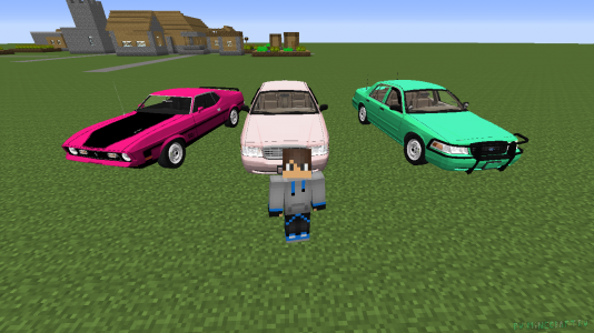 اسکرین شات 5 برنامه Cars Mod برای Minecraft PE